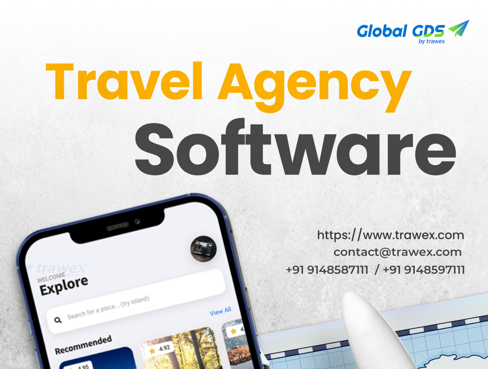 Travel Agency Software by Caroline Walker on Dribbble