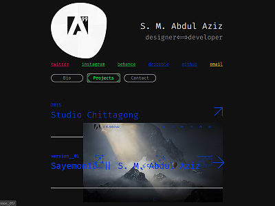 Sayemon10 || project branding code design identity ui uidesign ux uxdesign visual web web design webdesign website