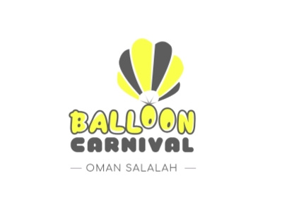 Balloon carnival logo carnival illustration logo logo design