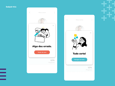 Daily UI #11 | Flash Message app challenge dailyui design education figma flash message graphic design happy mobile ui ux