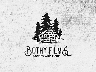 Bothy Films branding films mountain nature nature logo rustic videos vintage