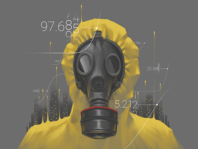 Pandemic art artwork coronavirus design digital art digital painting illustration painting pandemic virus