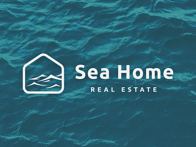 Logo Design | Sea Home brand identity branding design estate graphic design home logo real estate realty sea typography
