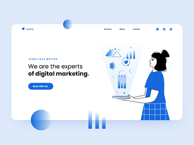 Digital Marketing Agency - homepage