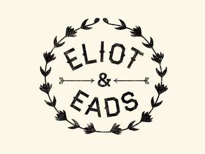 Emblem black eades eliot laurel music typography