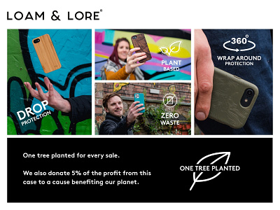 Brand - Loam & Lore design illustration logo packaging