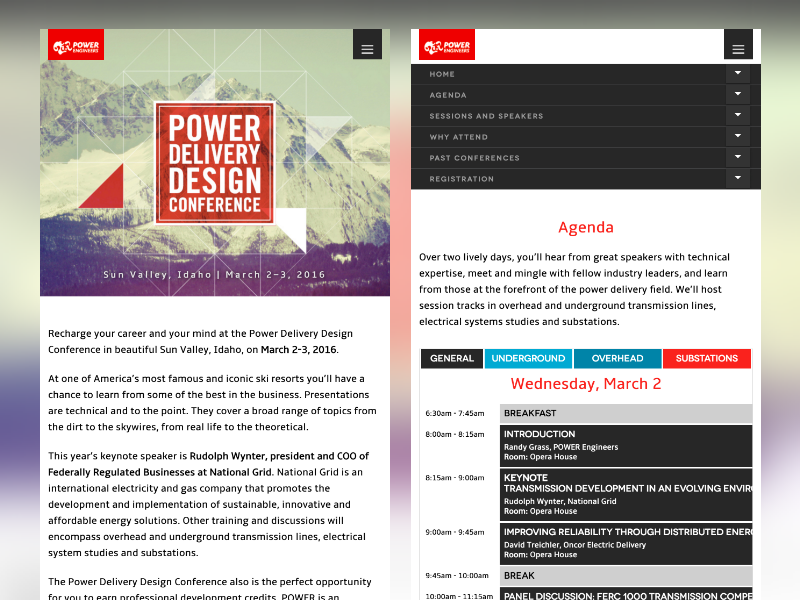 POWER Delivery Design Conference by Daniel Chadney on Dribbble