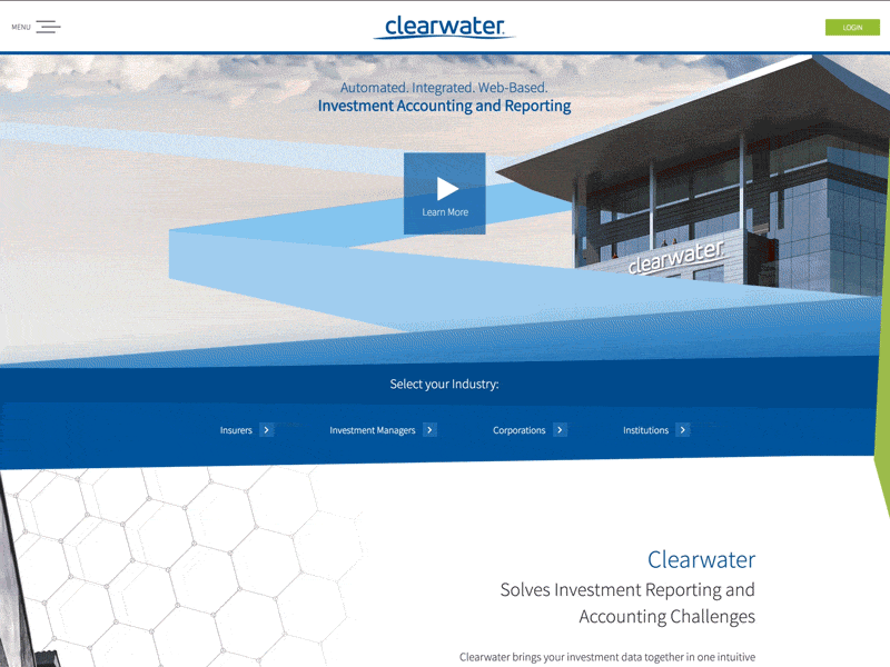 Clearwater Website Prototype