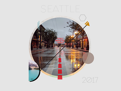 Seattle 2017 illustration tshirt design