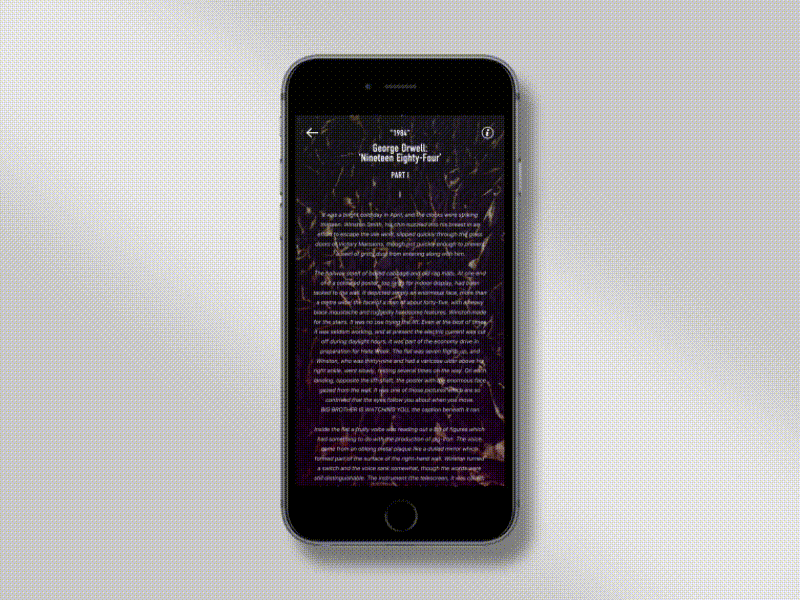 Pop-Up/Overlay - #016 aftereffects animation challenge dailyui gif info iphone mobile motion overlay pop up ui