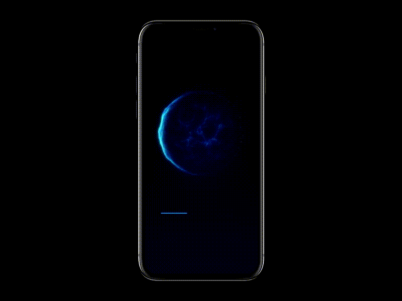 Previous Sphere in mobile design aftereffects animation blue energy gif mobile motion particular plugins sphere trapcode ui