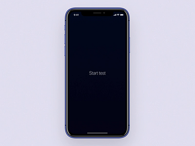 Heart rate check app aftereffects animation app blue check design heart heart beat heart rate iphonex motion test ui
