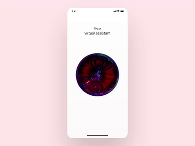 Virtual AI Asisstant aftereffects animation artificialintelligence assistant blue design film filmography green iphonex mobile motion oliviawilde particles photo red result search sphere ui
