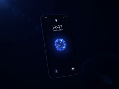 Battery charging visual app 3d aftereffects animation app battery black blue charging circle design iphonex mobile motion sphere ui visual white