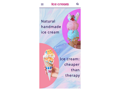 Ice cream #DailyUI