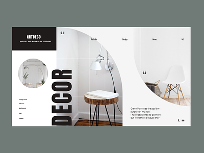 Artdeco art decor design furniture house interior minimal minimalism photo ui ux website