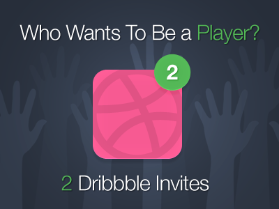 2 Dribbble Invites dribbble dribble invites scored