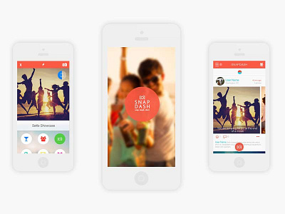 Mobile Photo App UI/UX