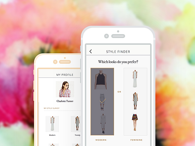 Fashion App Mobile App UI