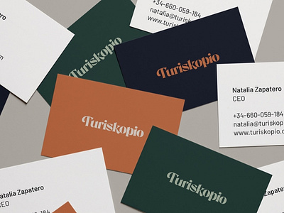 Branding Turiskopio branding design identity logo typography visual identity