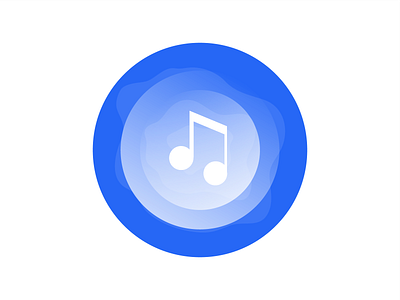 Music App Icon app branding design designer graphic icon illustration music music app music player pixel play ui ux vector