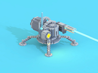 Pixel Vainglory magicavoxel