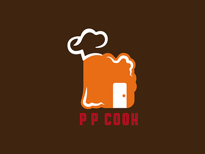 P P COOK 御膳坊 Logo Design - Cook / Food / Restaurant