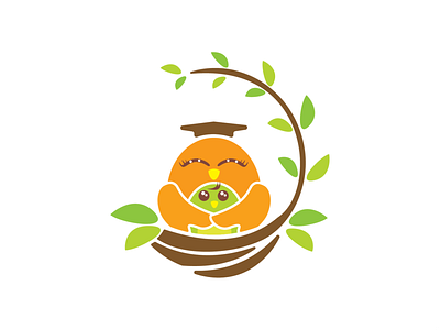 Lovely Birdie Mom & Son 💕 branding graphic design logo