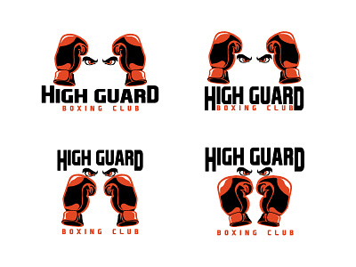 High Guard Boxing Club Logo Concepts