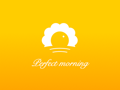 Perfect Morning brand branding design logo sketch