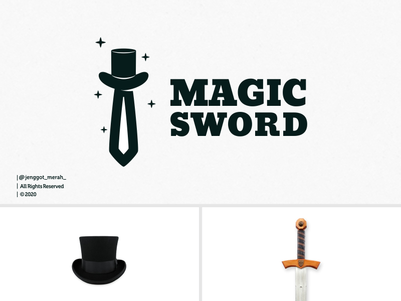 Magic Sword Logo Design Inspirations By Jenggot Merah On Dribbble