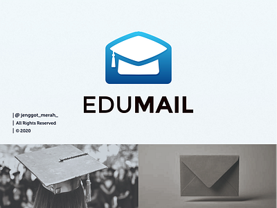 Edumail logo design