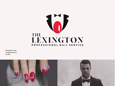 The Lexington Logo Idea art awesome brand brand identity branding design identity inspiration inspirations logo nail nail art nail salon nails professional professional logo salon salonandspa salons service