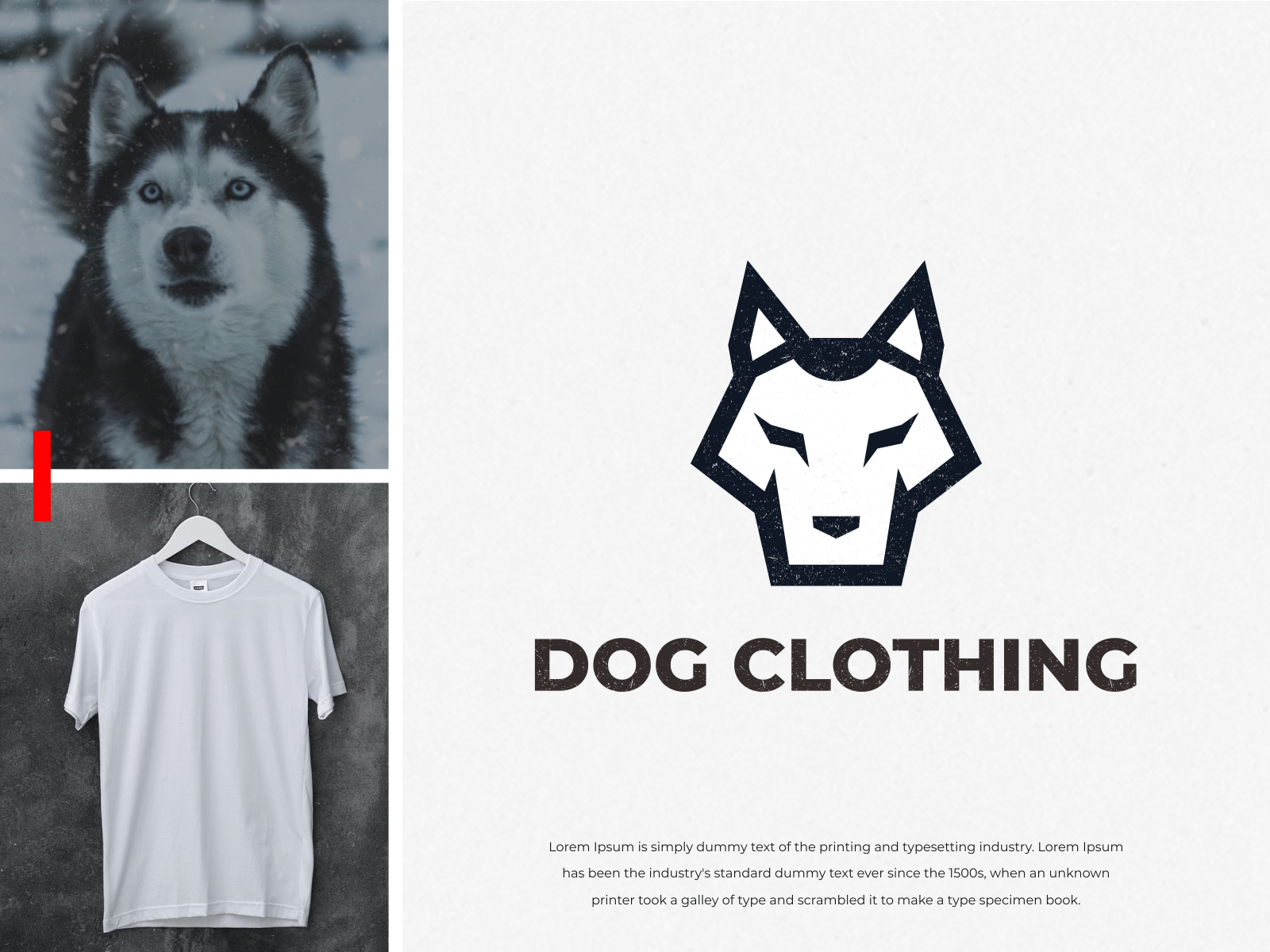 Dog Clothing Logo Design By Jenggot Merah On Dribbble