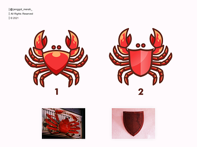SACRAB LOGO DESIGN awesome brand brand identity brandidentity branding character crab crabs design double meaning dual meaning idea identity inspiration inspirations logo mark negative space shield shields