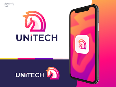 unitech logo design