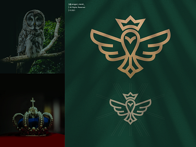 KING OWL LOGO DESIGN