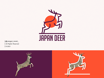 Japan Deer Logo Design!