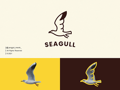 Seagull Line Art logo idea. animal awesome bird brand identity branding design inspiration inspirations line art lineart logo minimal monogram monoline sea sea bird seagull symbol uiillustration wings