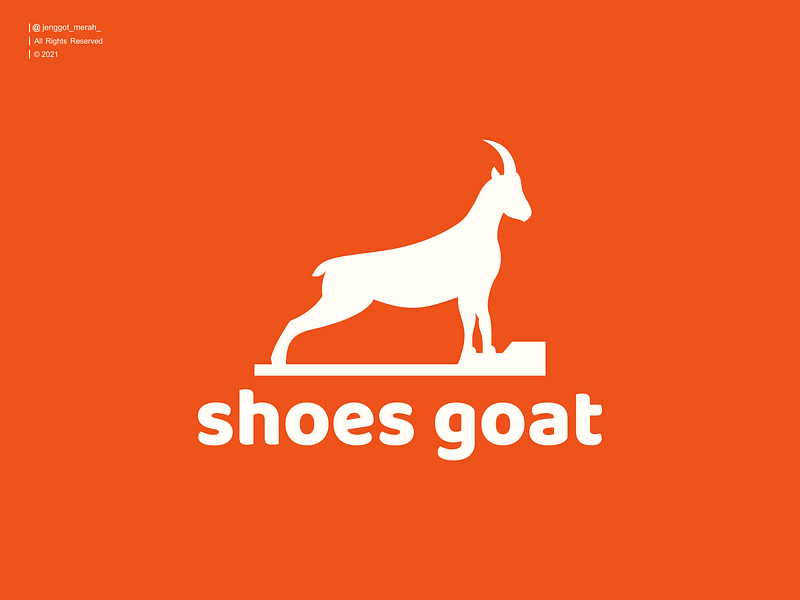 Shoes Goat Logo Design by Jenggot Merah on Dribbble