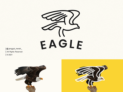 Eagle Line Art Logo idea