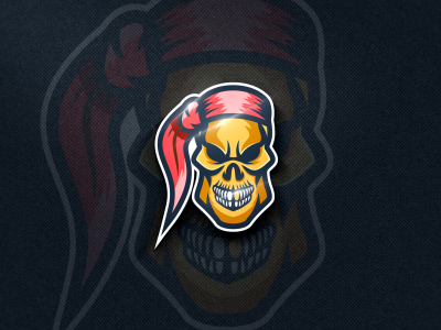 Skull logo skull unused |