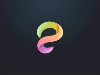 e logo design by Jenggot Merah on Dribbble