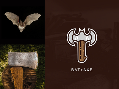 Bat Axe Logo awesome axe bat brand brandidentity design forsale identity inspirations logo