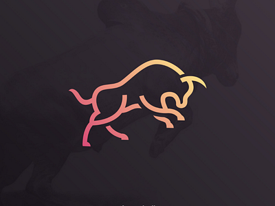 Jump bull logo idea