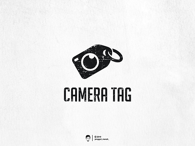 Camera Tag logo design awesome brand brandidentity camera camera logo design inspiration inspirations tag tag design vintage