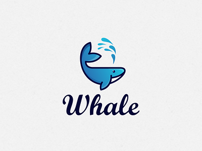 Whale Logo Design