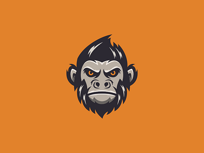 Monkey logo design art awesome brand brand identity brandidentity design esport forsale identity inspiration inspirations logo monkey nice