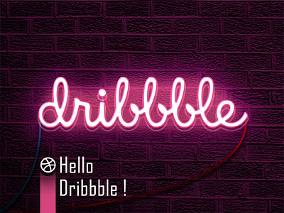 Hello Dribbble ! design firstshot graphic hellodribbble ui ux