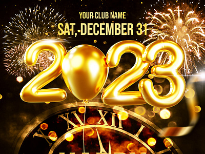 New Year Celebration Party Poster